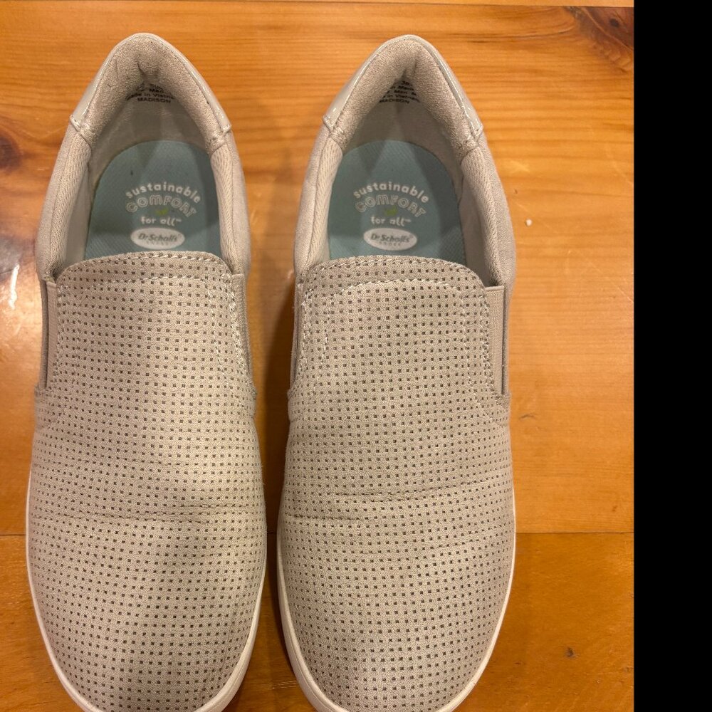 Barely Worn Comfortable Dr. Scholl's Slip On Sneakers